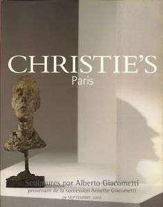 CHRISTIE’S Paris Alberto Giacometti Art Sculpture Coll  