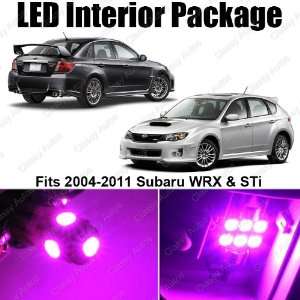   LED Lights Interior Package for Subaru WRX STi (6 Pieces) Automotive
