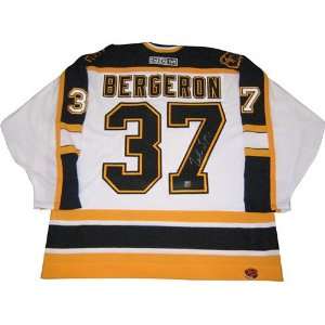 Frozen Pond Boston Bruins Patrice Bergeron Autographed Jersey  