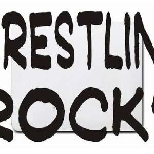  Wrestling Rocks Mousepad