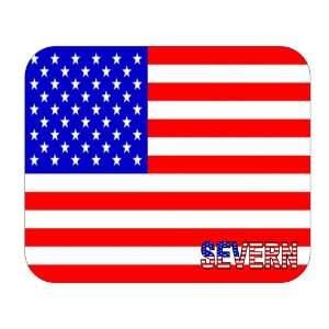  US Flag   Severn, Maryland (MD) Mouse Pad 