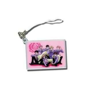  Ouran High School Host Club Group Mobile Phone Charm Toys 