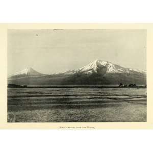  1906 Print Mount Ararat Turkey Middle East Volcano 