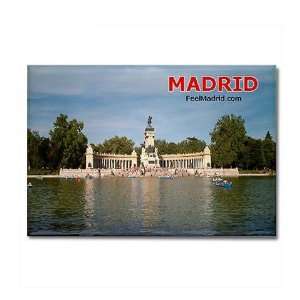 Madrid Magnet Travel Rectangle Magnet by   