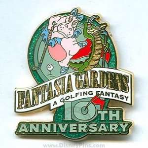  Fantasia Gardens Miniature Golf 10th Anniversary LE Pin 