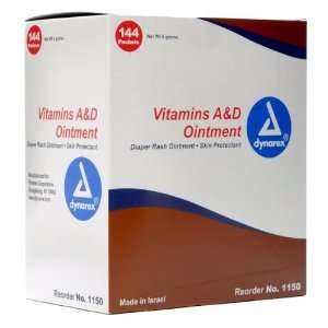  Vitamin A & D First Aid Ointment Unit Packets 144/box 