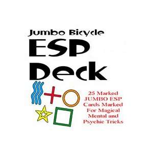   Deck Jumbo Bicycle cards card magic trick mind read: Everything Else