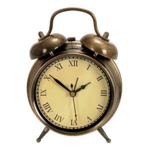  Big Antique Brass Table Clock: Home & Kitchen