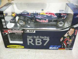 18 RTF 2011 F1 Red Bull Racing RB7 Vettel RC Car with radio  
