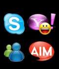   compatibility works with skype windows live messenger yahoo messenger