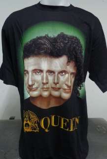 QUEEN Band Logo Freddie Tour New VTG Vintage Rock T shirt FREE 