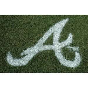  MLB Atlanta Braves Lawn Logo: Sports & Outdoors