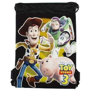 Disney Toy Story 3 (Buzz Lightyear, Woody) Drawstring Backpack in 