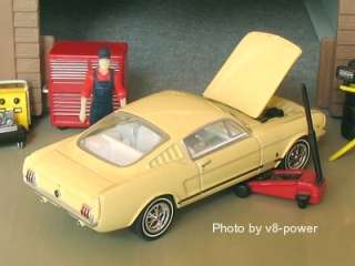 1965 FORD MUSTANG GT FASTBACK, Opening Hood, RRs, 164 Diecast, Set 