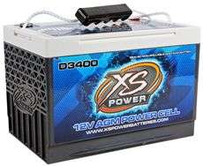 XS POWER D3400 CAR AUDIO POWERCELL BATTERY 12V 4000W  