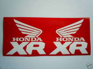 Honda xr650l tank decals #7