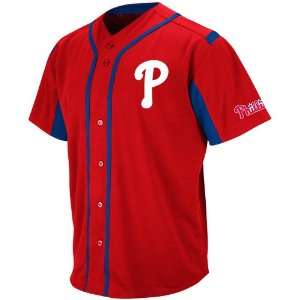   Jersey : Majestic Philadelphia Phillies Youth Wind Up Jersey   Red