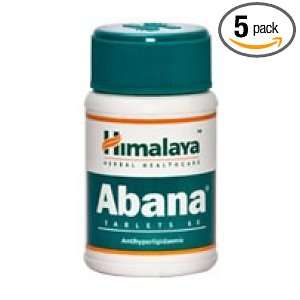  HIMALAYA HEARTCARE / ABANA 5 PACKS OF 60 CAPSULES FREE 