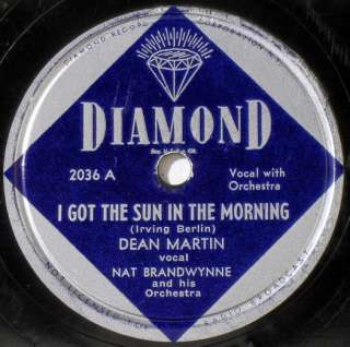 1946 diamond records 2036 10 single 78 rpm songs i