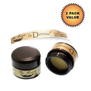  Dr. Dittmars Moustache Wax (16 ml)  2 Pack Value 