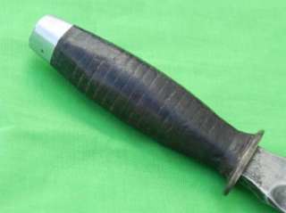 US WW2 Custom Hand Made THEATER Fighting Knife WW1 Blade & Sheath 