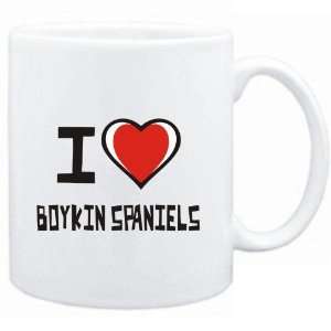  Mug White I love Boykin Spaniels  Dogs: Sports 