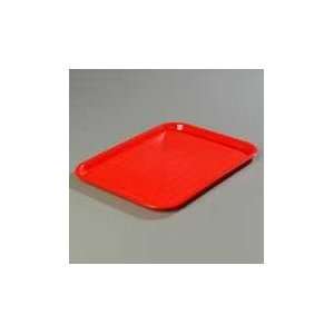 Carlisle Cafe Standard Tray, Red   Dozen 