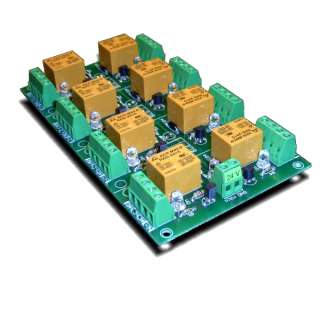 Relay Board for your AVR, PIC Project   24V  