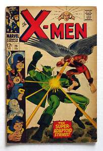 Men #29 1967 Silver Age Marvel Comic Super Adaptoid  