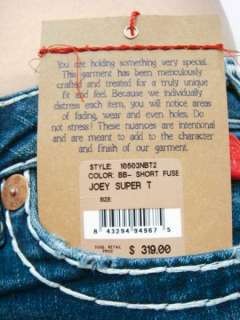   Religion Womens Jeans Joey Natural White Super T Medium Short Fuse