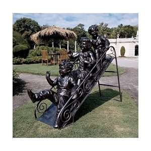  Super summer sliders statue home garden sculpture New 