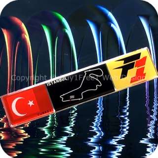 2733b1f1 turkey f1 formula one flag circuit aluminium alloy metal 