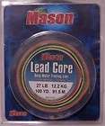 mason lead core deep water trolling line 27lb 100 yd