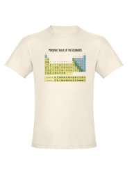 Periodic Table Organic Cotton Tee Teacher Organic Mens Fitted T Shirt 