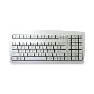 Qtronix iOne Scorpius 2K Compact Standard Keyboard   White is PS / 2 
