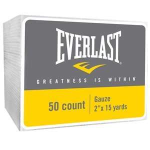  Everlast Gauze   50 Roll Box: Sports & Outdoors