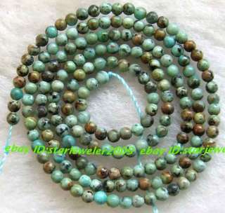 2mm Beautiful Turquoise Round Gemstone Small Beads 16  