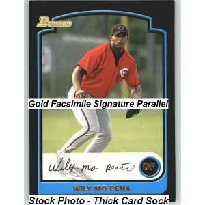  2003 Bowman Gold #161 Wily Mo Pena   Cincinnati Reds 