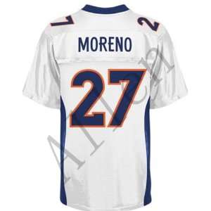 2012 New NFL Denver Broncos#27 Moreno White Jerseys Size 48~56  
