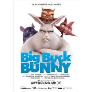  Big Buck Bunny Movie Poster (11 x 17 Inches   28cm x 44cm 