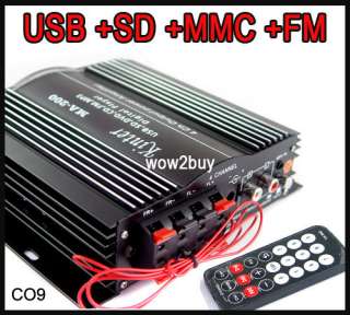 this mini power amplifier build in  with fm radio can give you high 