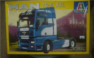 Italeri 3811 MAN TG A XXL Truck Model Kit 1/24  
