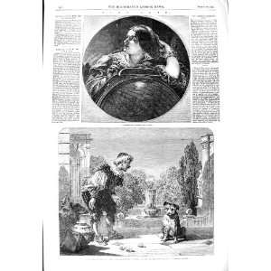  1850 ASTRONOMY ART LANCE PET DOG CALCOTT HORSLEY