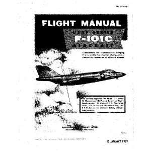   Douglas F 101C Aircraft Flight Manual McDonnell Douglas Books