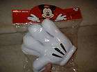 MICKEY MOUSE PAIR NEW WHITE PADDED BIG GLOVES COSTUME