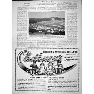   1899 HOLIDAY CAMP BEACH LONDON AFRICA CADBURYS COCOA