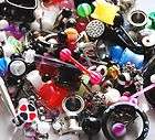 30er Set GROSSHANDEL Nase Lippen Zungen Tunnel Bauch Piercing items in 