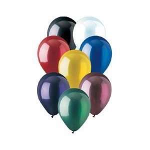   Latex Balloons 12 Crystal Assortment of 100: Health & Personal Care