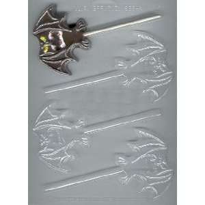 Scary Bat Pop Candy Mold:  Grocery & Gourmet Food