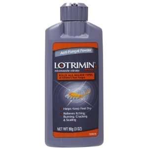 Lotrimin AF Athletes Foot Antifungal Powder 3 oz (Quantity of 4)